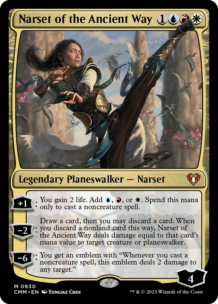 Narset of the Ancient Way [Commander Masters] | Gaming Infinity