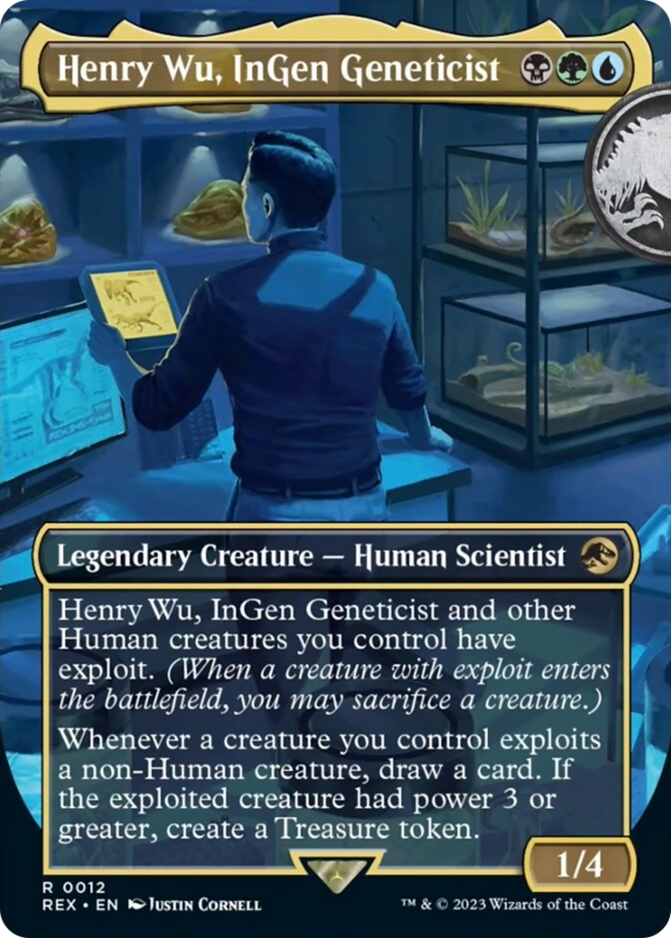 Henry Wu, InGen Geneticist (Borderless) [Jurassic World Collection] | Gaming Infinity