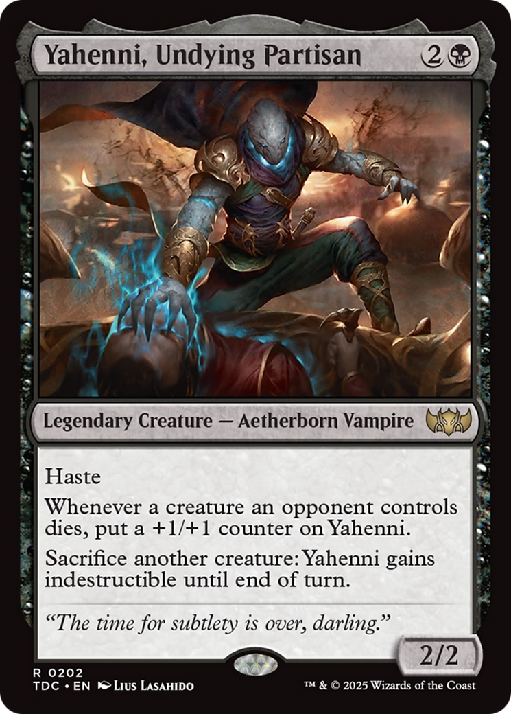 Yahenni, Undying Partisan [Tarkir: Dragonstorm Commander] | Gaming Infinity