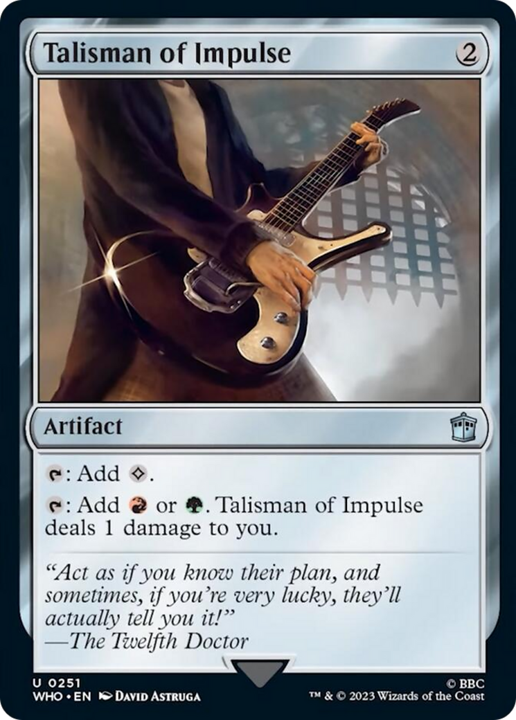 Talisman of Impulse [Doctor Who] | Gaming Infinity