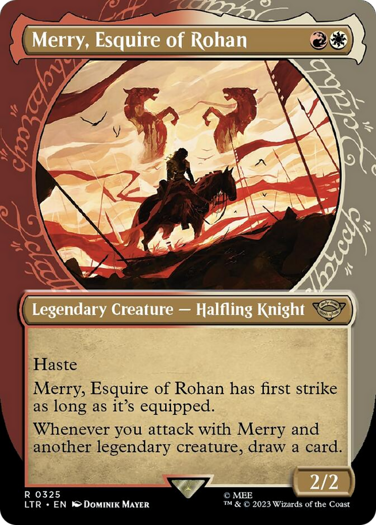 Merry, Esquire of Rohan (Showcase Ring Frame) [The Lord of the Rings: Tales of Middle-Earth] | Gaming Infinity