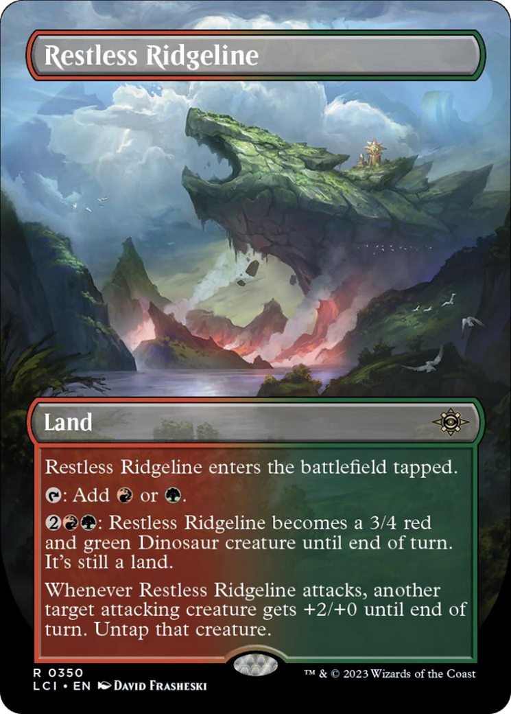 Restless Ridgeline (Borderless) [The Lost Caverns of Ixalan] | Gaming Infinity