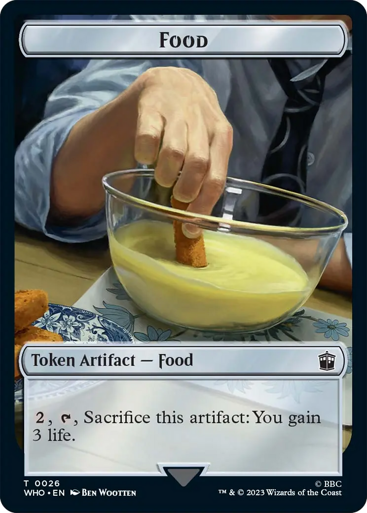 Food Token [Doctor Who Tokens] | Gaming Infinity