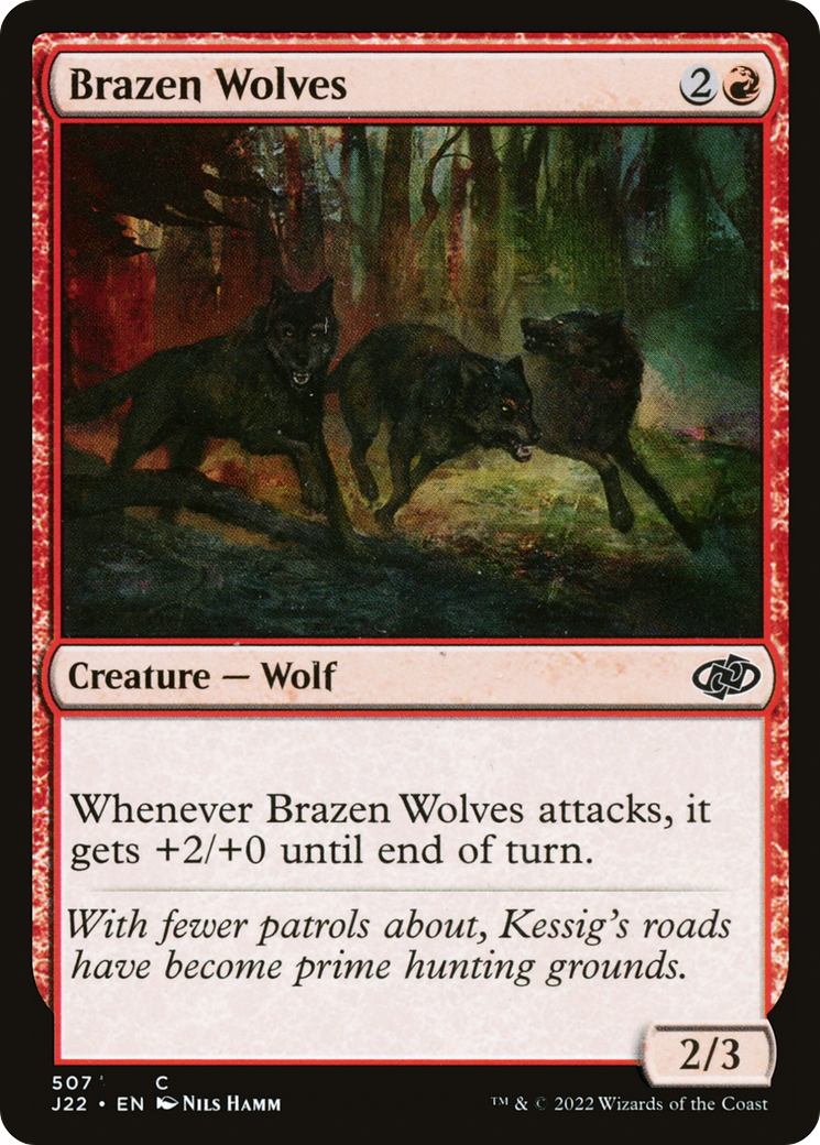 Brazen Wolves [Jumpstart 2022] | Gaming Infinity