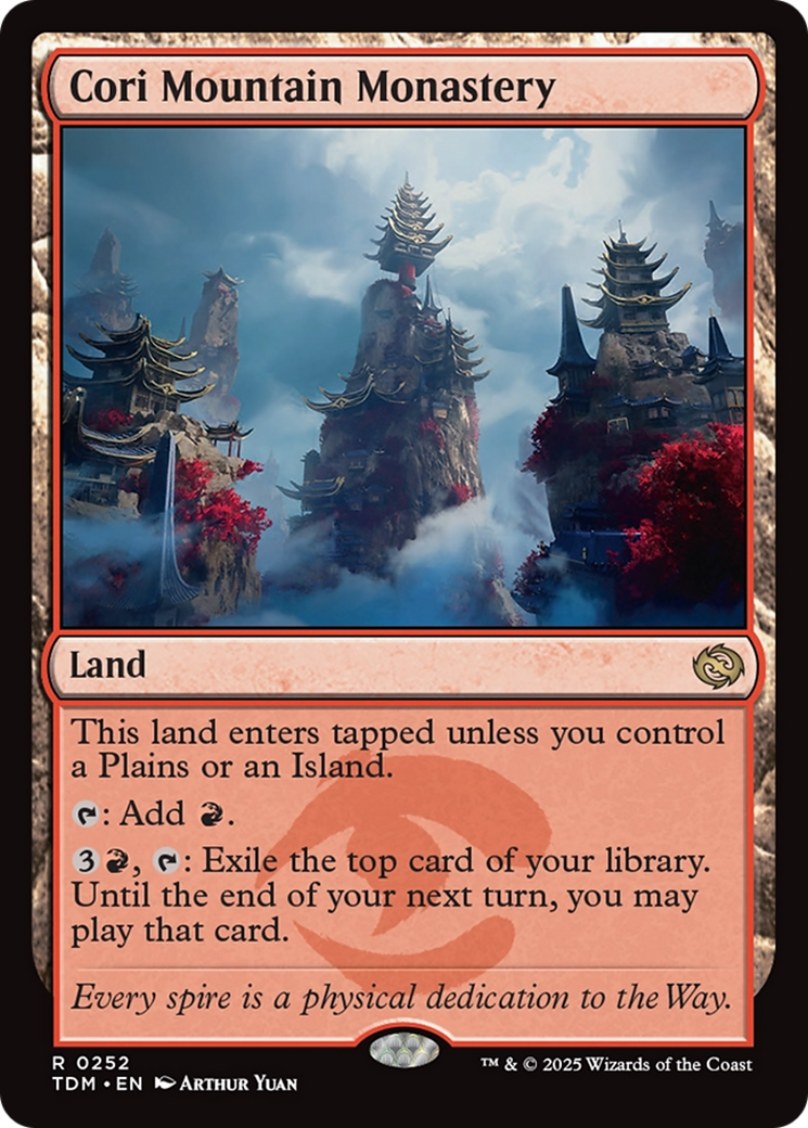 Cori Mountain Monastery [Tarkir: Dragonstorm] | Gaming Infinity