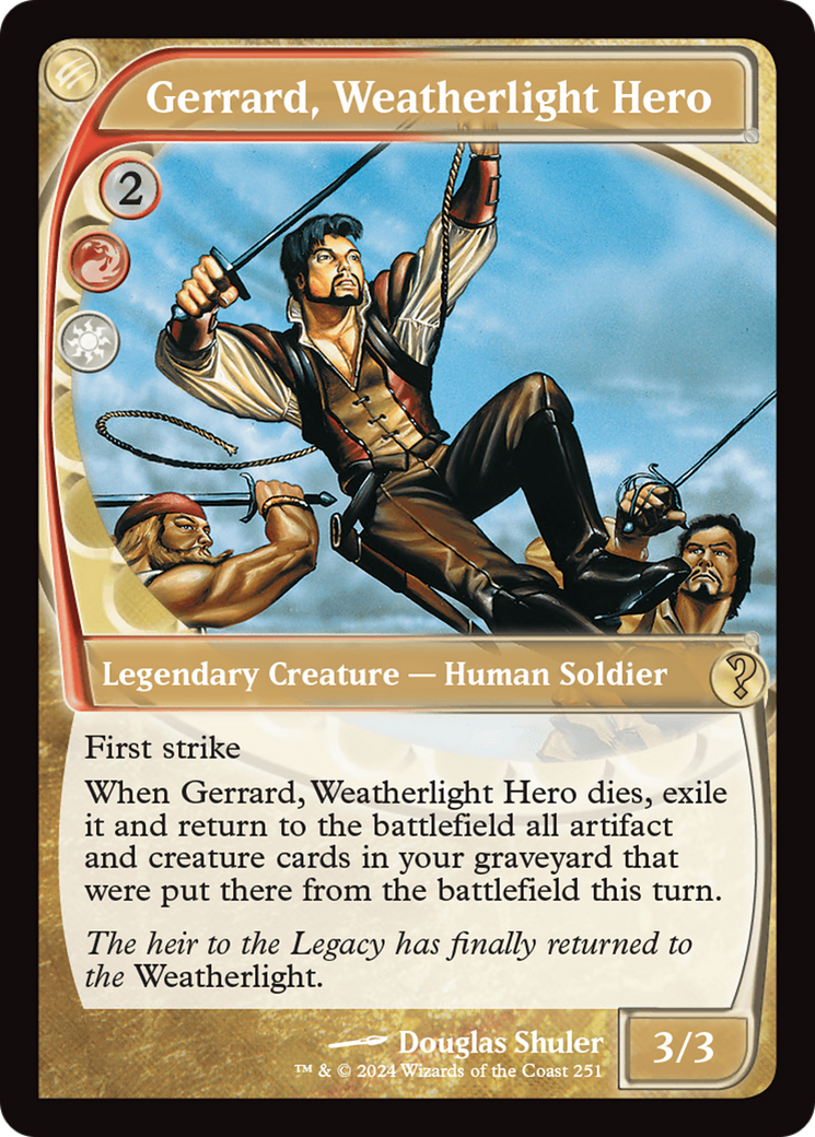 Gerrard, Weatherlight Hero (Future Sight) [Mystery Booster 2] | Gaming Infinity