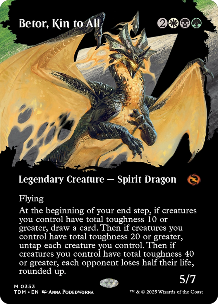 Betor, Kin to All (Borderless) [Tarkir: Dragonstorm] | Gaming Infinity