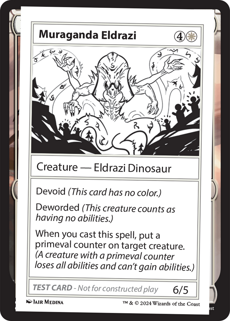 Muraganda Eldrazi [Mystery Booster 2 Playtest Cards] | Gaming Infinity