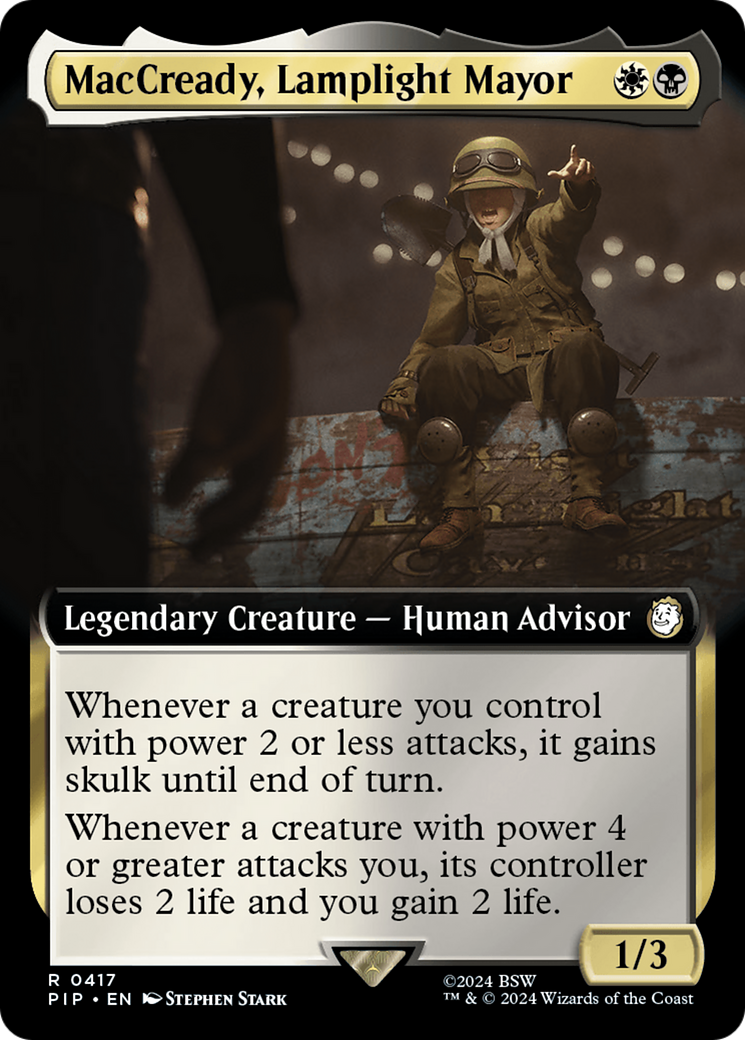 MacCready, Lamplight Mayor (Extended Art) [Fallout] | Gaming Infinity