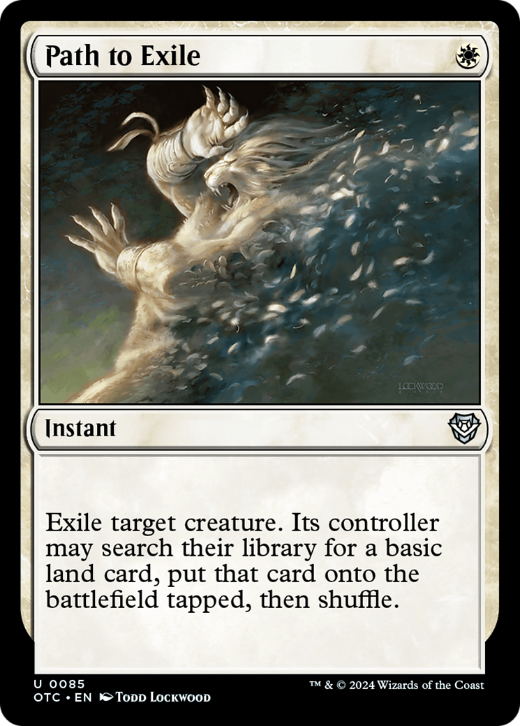 Path to Exile [Outlaws of Thunder Junction Commander] | Gaming Infinity