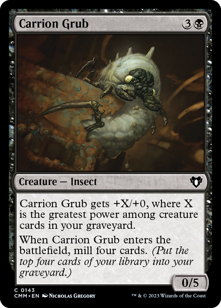 Carrion Grub [Commander Masters] | Gaming Infinity