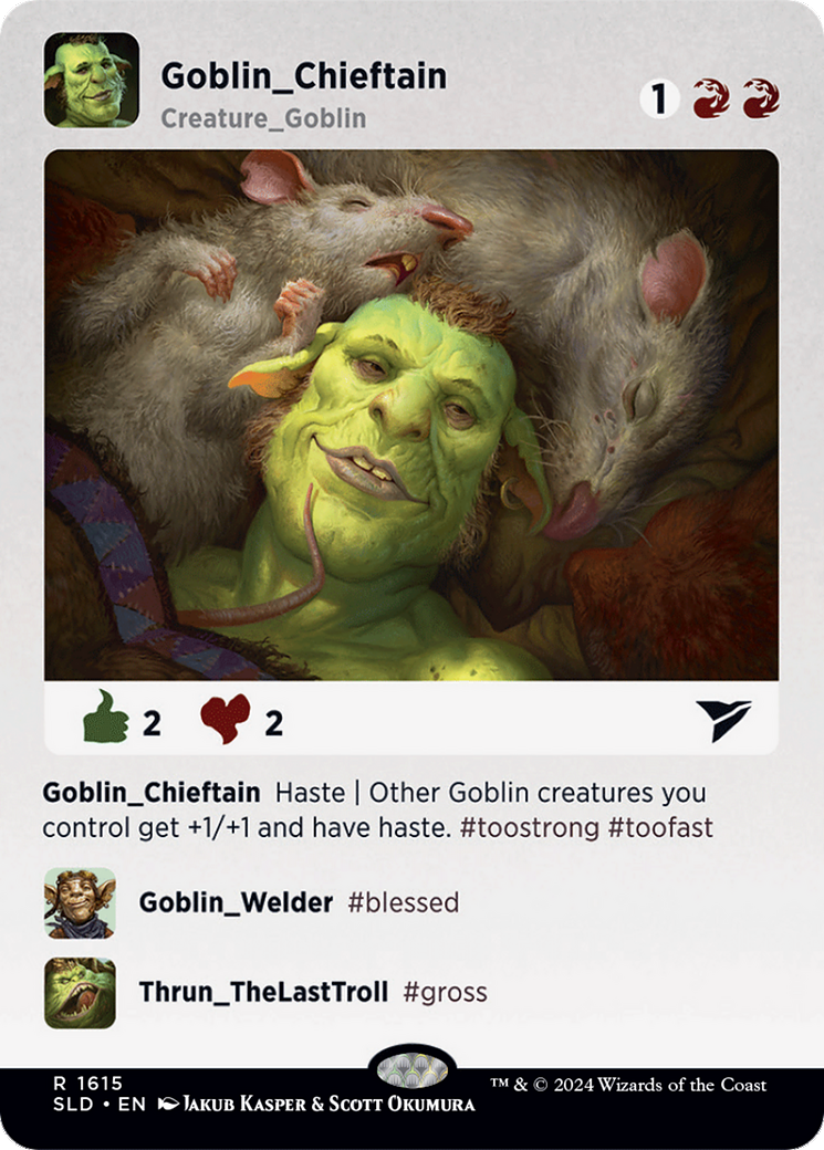 Goblin Chieftain [Secret Lair Drop Series] | Gaming Infinity