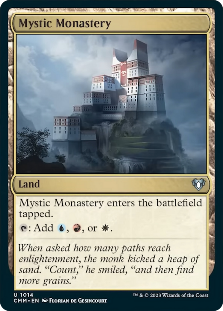 Mystic Monastery [Commander Masters] | Gaming Infinity