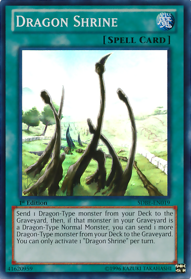 Dragon Shrine [SDBE-EN019] Super Rare | Gaming Infinity