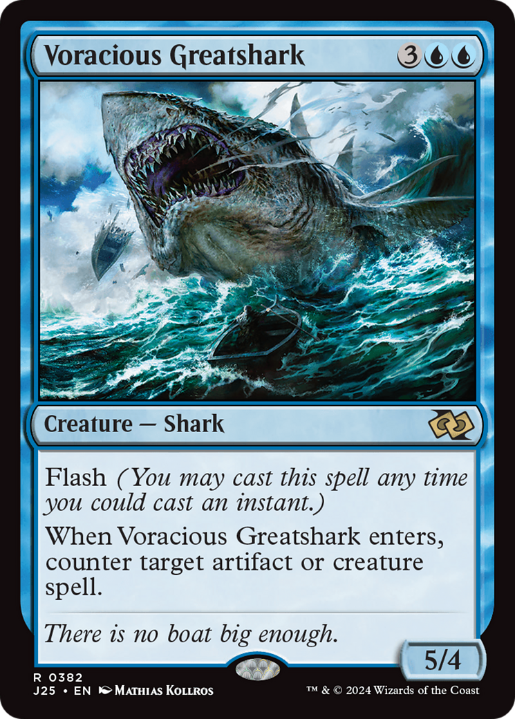 Voracious Greatshark [Foundations Jumpstart] | Gaming Infinity