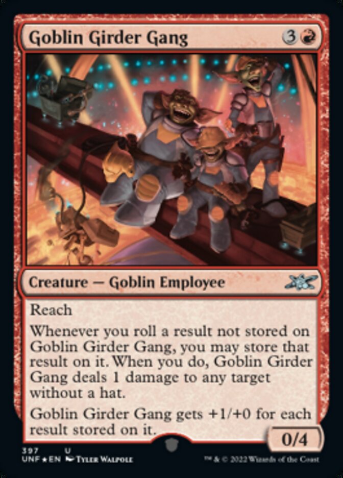 Goblin Girder Gang (Galaxy Foil) [Unfinity] | Gaming Infinity