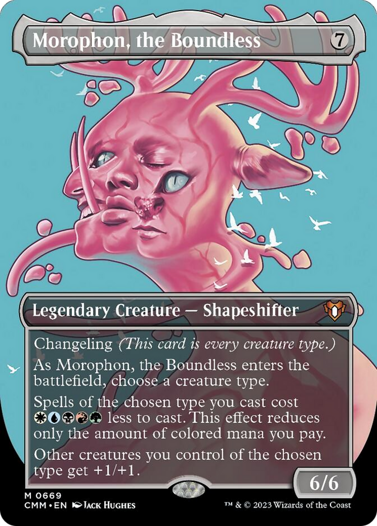 Morophon, the Boundless (Borderless Profile) [Commander Masters] | Gaming Infinity