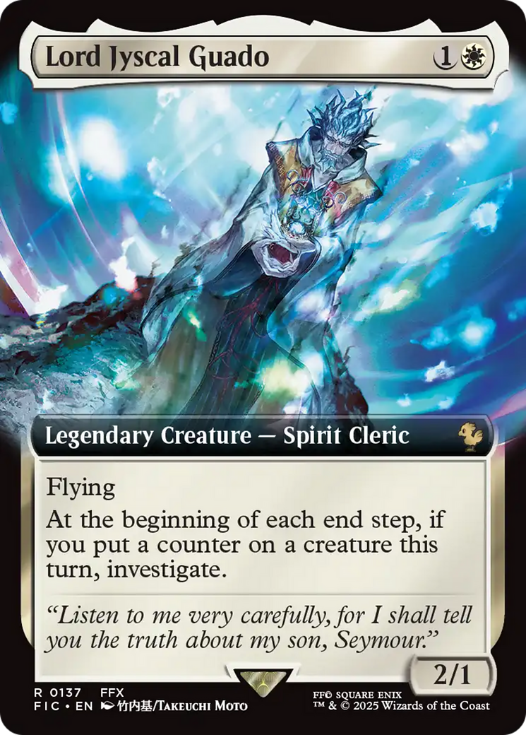 Lord Jyscal Guado (Extended Art) [FINAL FANTASY Commander] | Gaming Infinity