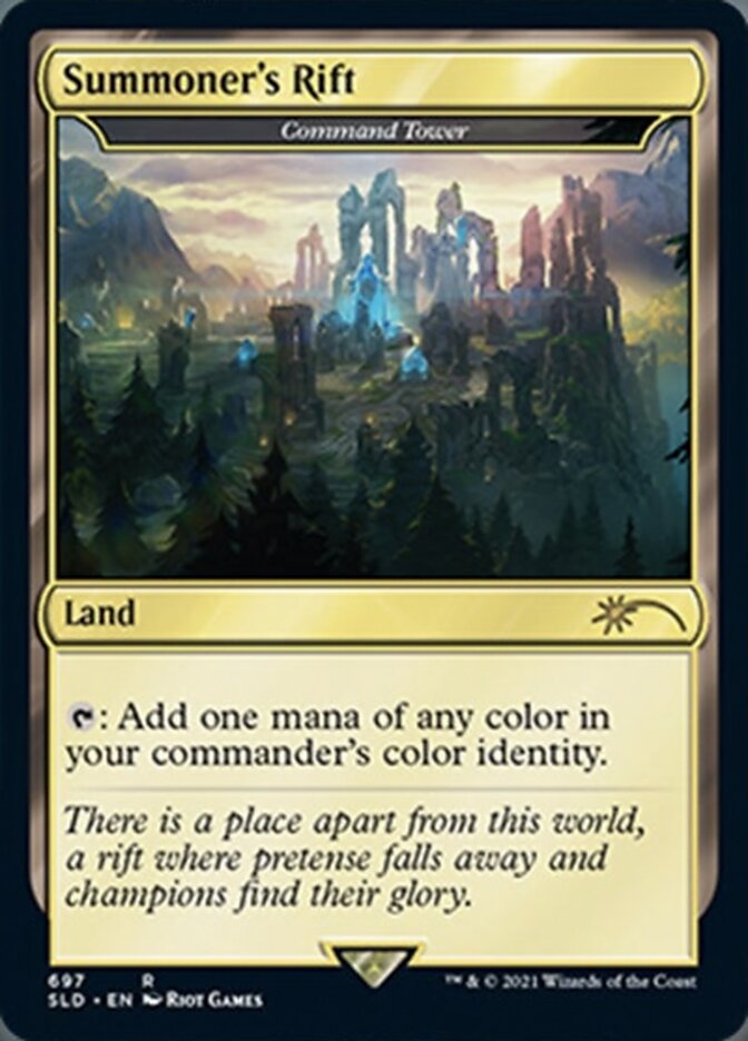 Command Tower - Summoner's Rift [Secret Lair Drop Promos] | Gaming Infinity