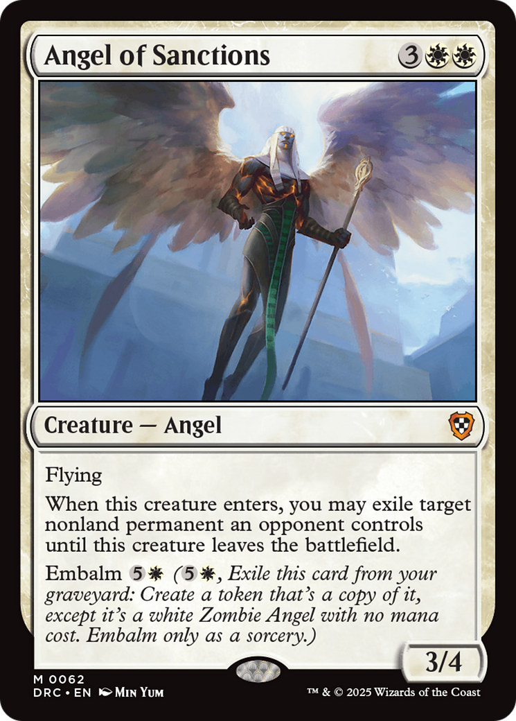 Angel of Sanctions [Aetherdrift Commander] | Gaming Infinity