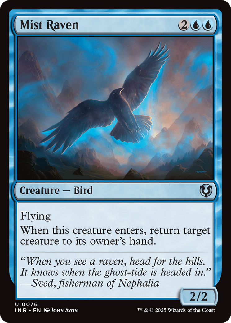 Mist Raven [Innistrad Remastered] | Gaming Infinity