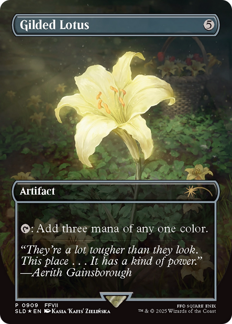 Gilded Lotus (Rainbow Foil) (909) [Secret Lair Drop Series] | Gaming Infinity