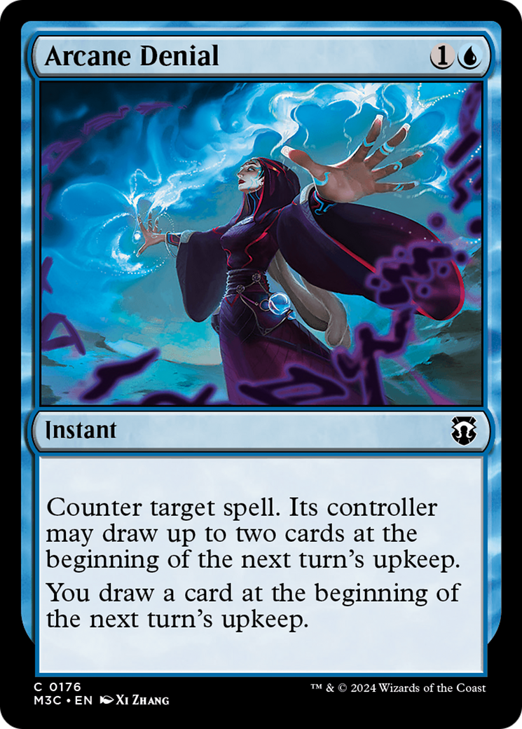 Arcane Denial (Ripple Foil) [Modern Horizons 3 Commander] | Gaming Infinity