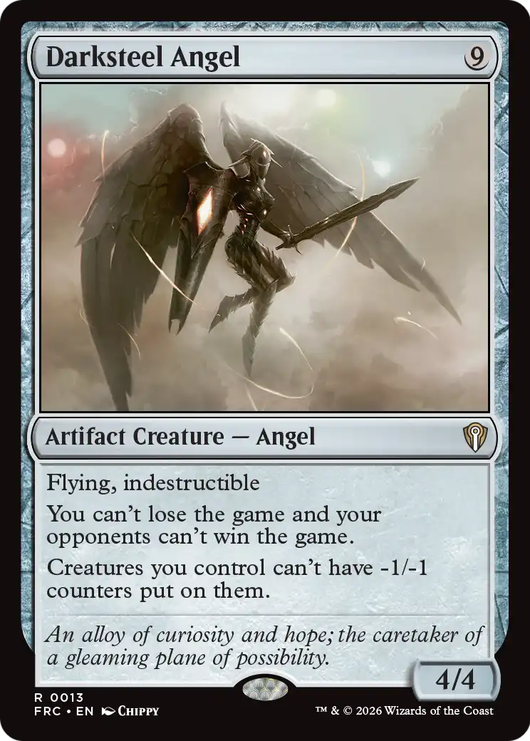 Darksteel Angel [Reality Fracture Commander] | Gaming Infinity