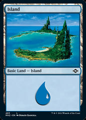 Island (483) (Foil Etched) [Modern Horizons 2] | Gaming Infinity