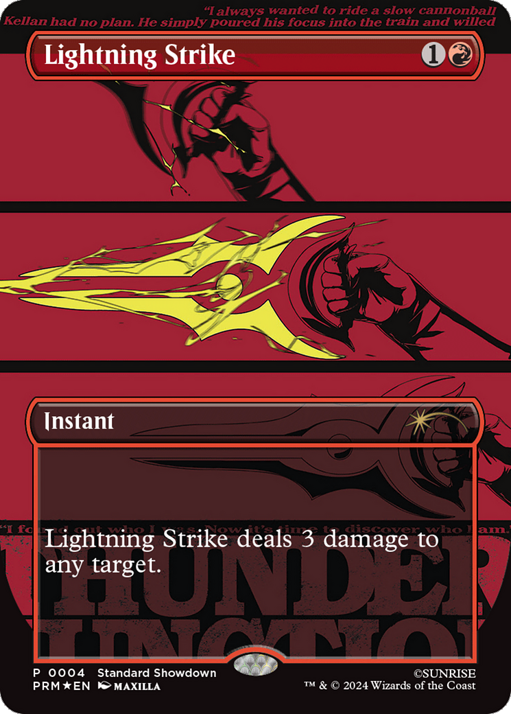 Lightning Strike [Standard Showdown Promos] | Gaming Infinity