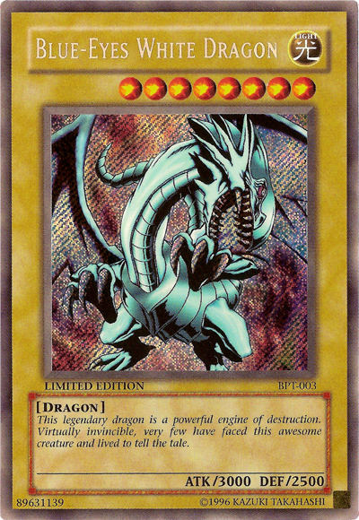 Blue-Eyes White Dragon [BPT-003] Secret Rare | Gaming Infinity