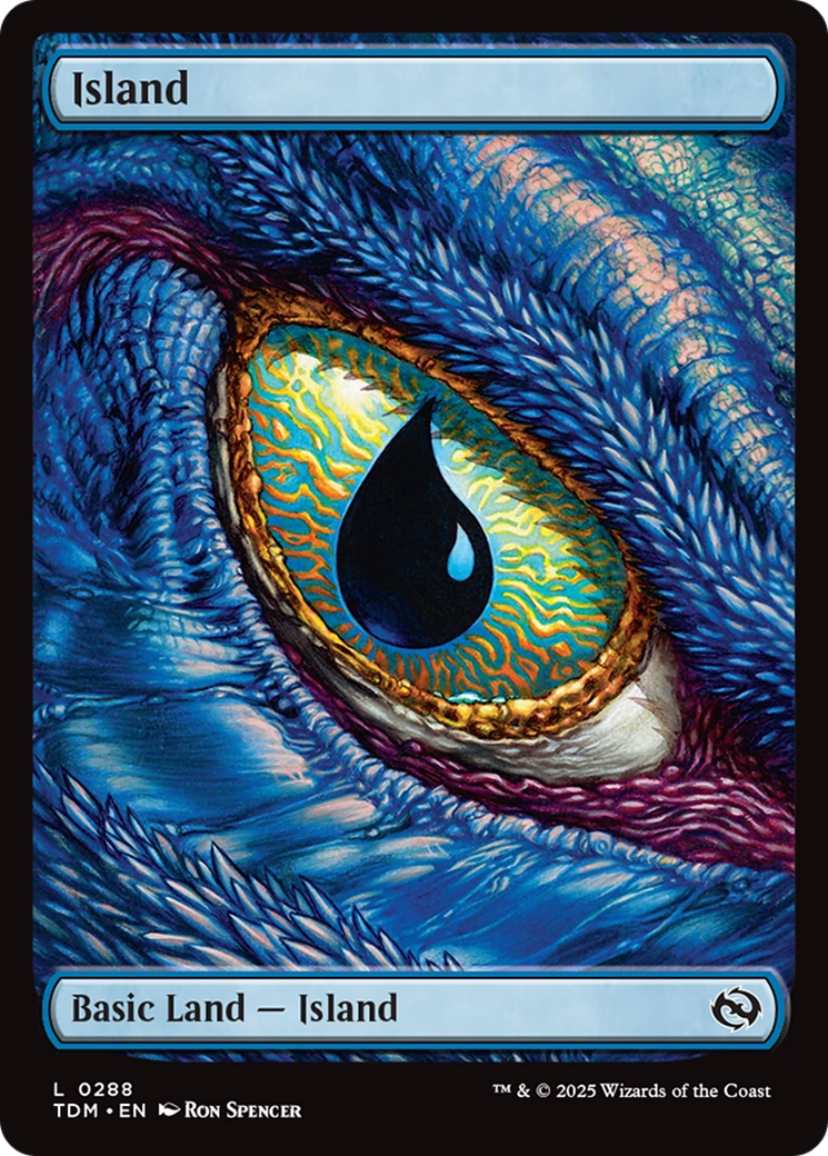 Island (0288) [Tarkir: Dragonstorm] | Gaming Infinity