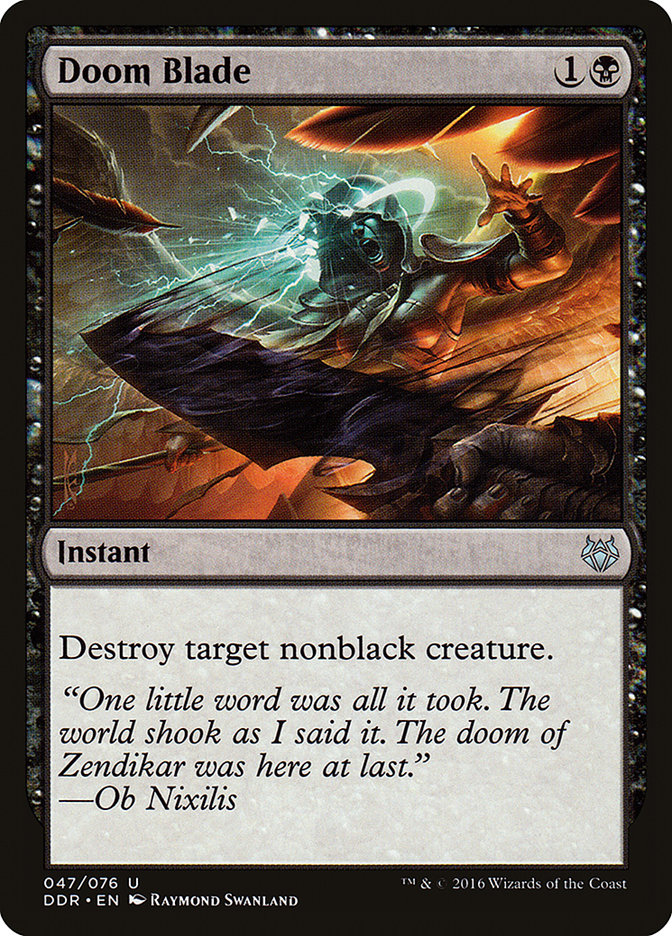 Doom Blade [Duel Decks: Nissa vs. Ob Nixilis] | Gaming Infinity