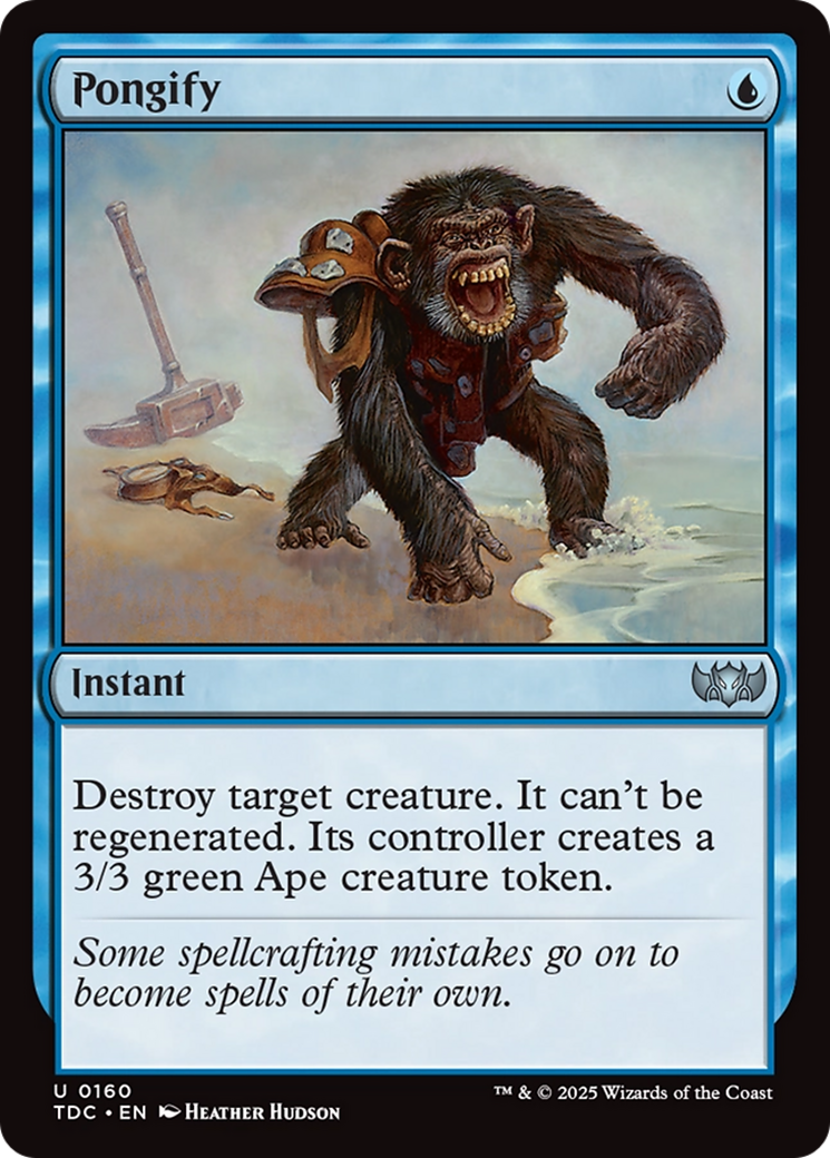 Pongify [Tarkir: Dragonstorm Commander] | Gaming Infinity