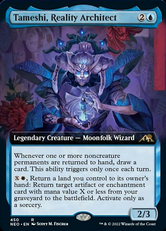 Tameshi, Reality Architect (Extended Art) [Kamigawa: Neon Dynasty] | Gaming Infinity