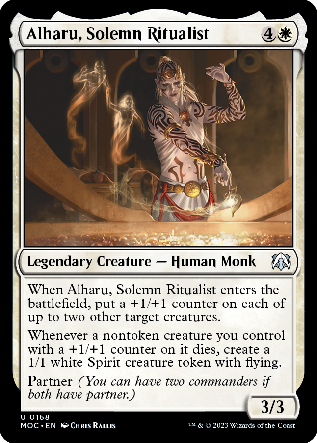 Alharu, Solemn Ritualist [March of the Machine Commander] | Gaming Infinity