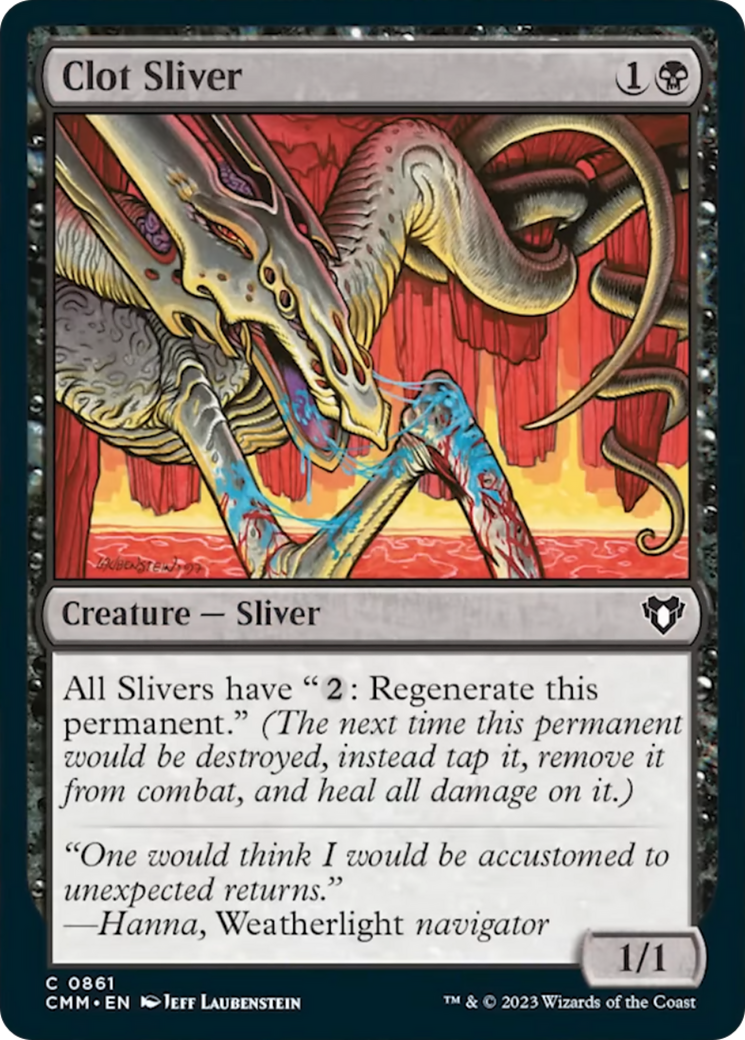 Clot Sliver [Commander Masters] | Gaming Infinity