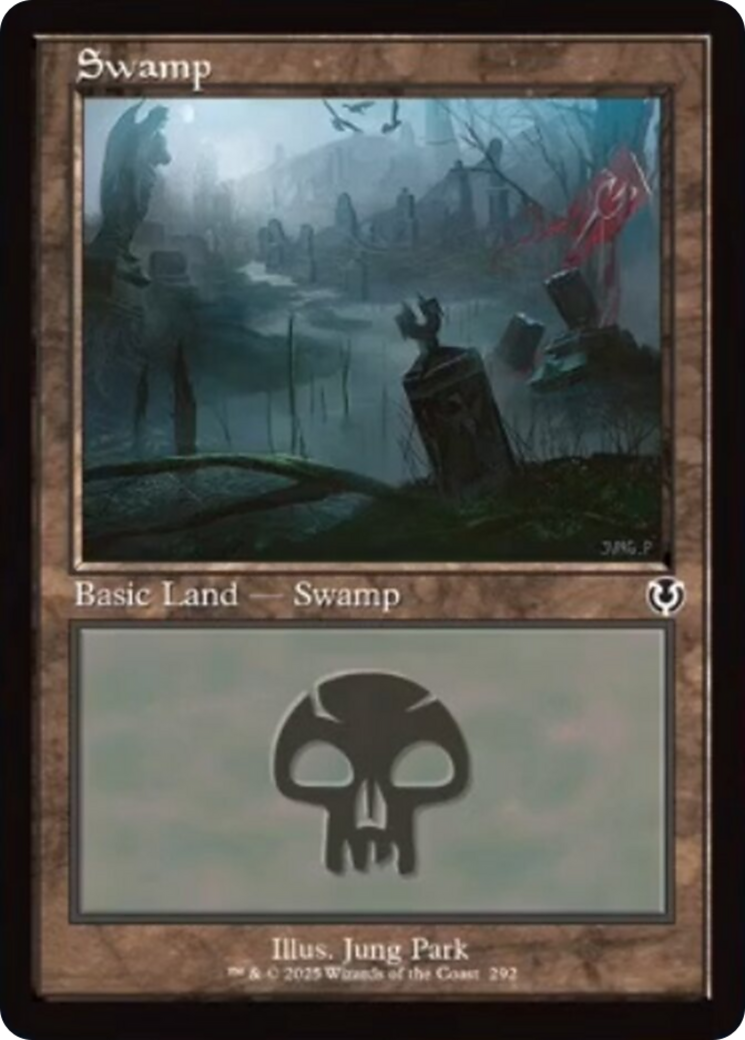 Swamp (292) (Retro Frame) [Innistrad Remastered] | Gaming Infinity