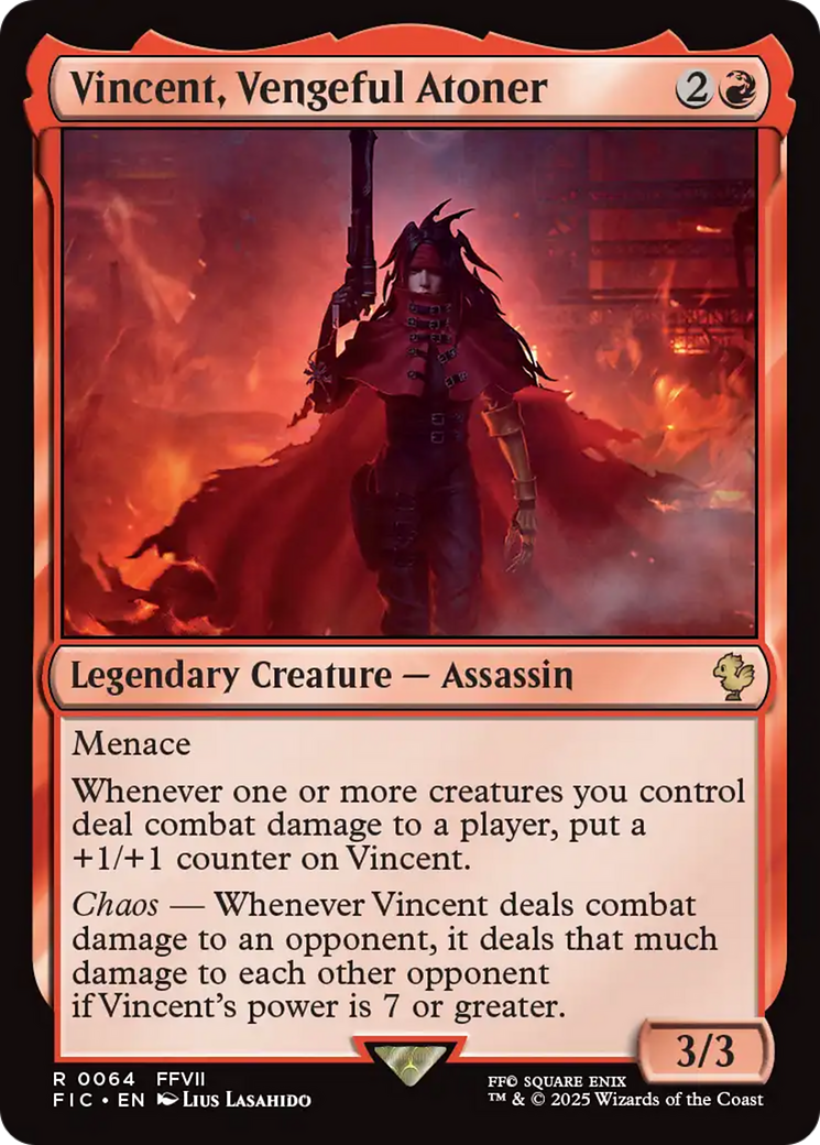 Vincent, Vengeful Atoner [FINAL FANTASY Commander] | Gaming Infinity