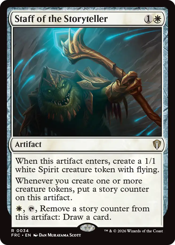 Staff of the Storyteller [Reality Fracture Commander] | Gaming Infinity
