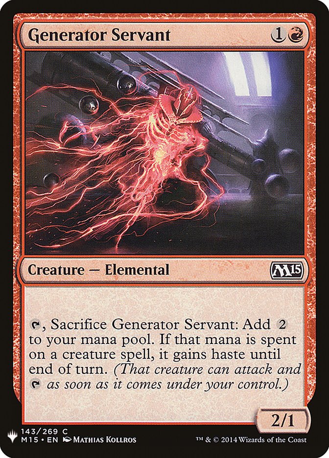 Generator Servant [Mystery Booster] | Gaming Infinity