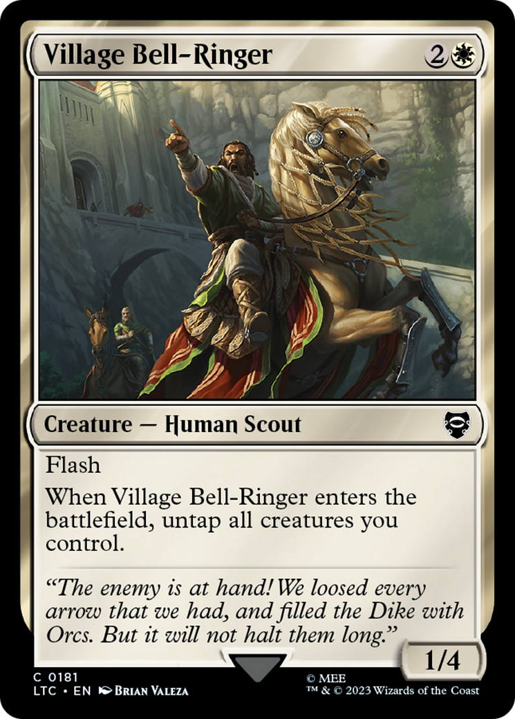 Village Bell-Ringer [The Lord of the Rings: Tales of Middle-Earth Commander] | Gaming Infinity