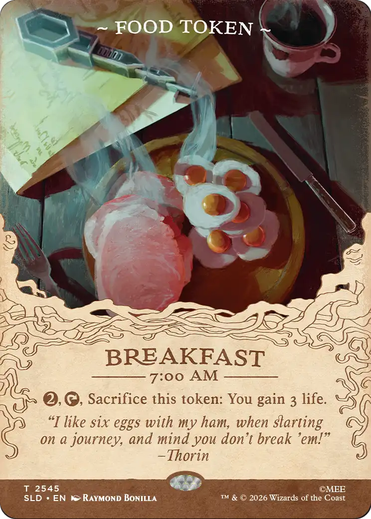 Food Token (2545) [Secret Lair Drop Series] | Gaming Infinity
