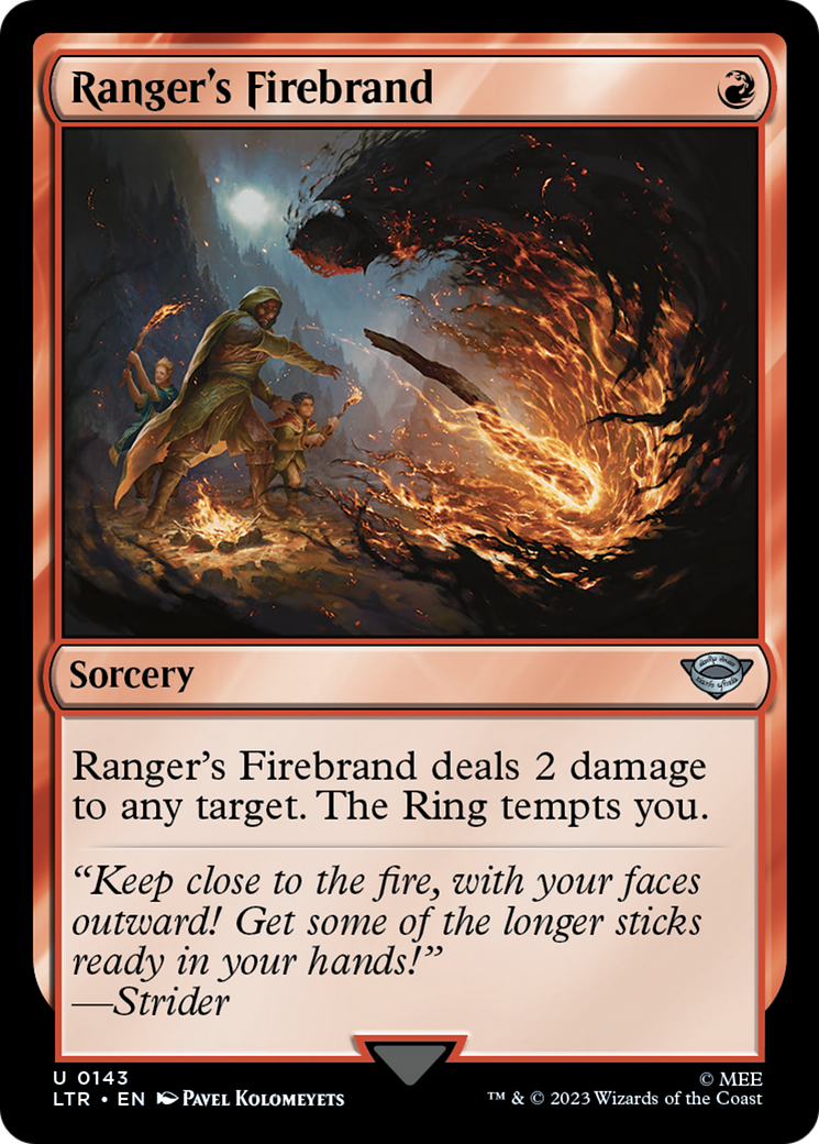 Ranger's Firebrand [The Lord of the Rings: Tales of Middle-Earth] | Gaming Infinity