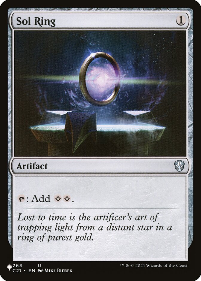 Sol Ring [Secret Lair: Heads I Win, Tails You Lose] | Gaming Infinity