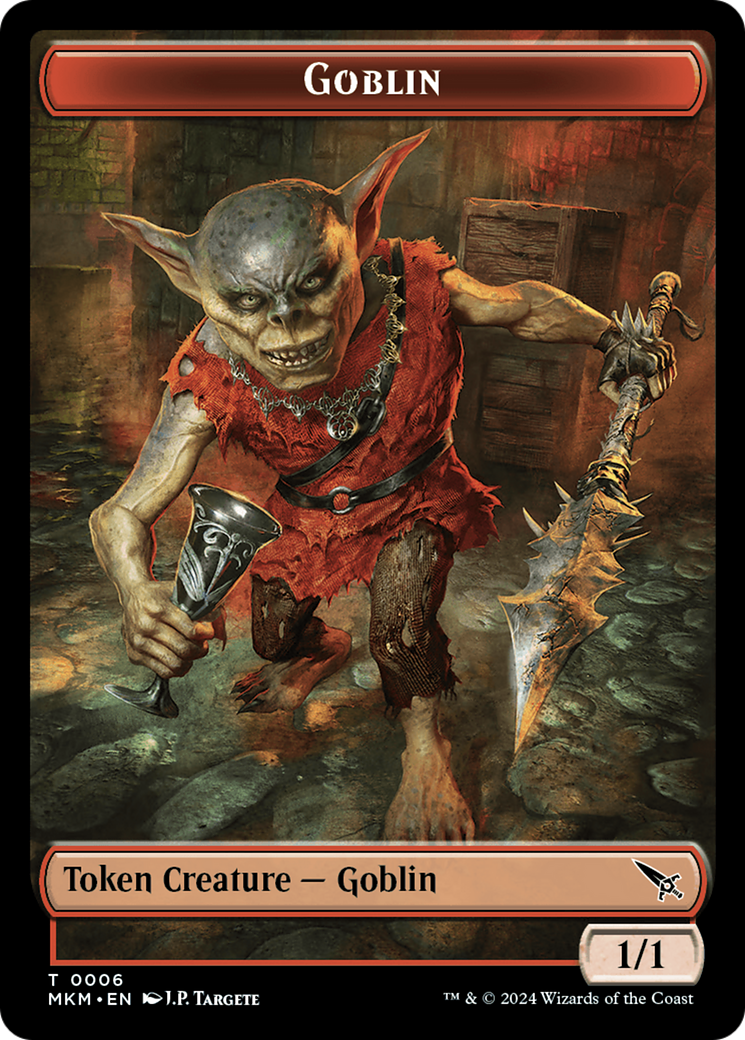 Goblin Token [Murders at Karlov Manor Tokens] | Gaming Infinity