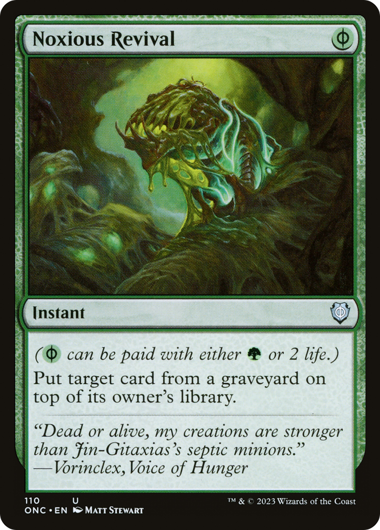 Noxious Revival [Phyrexia: All Will Be One Commander] | Gaming Infinity