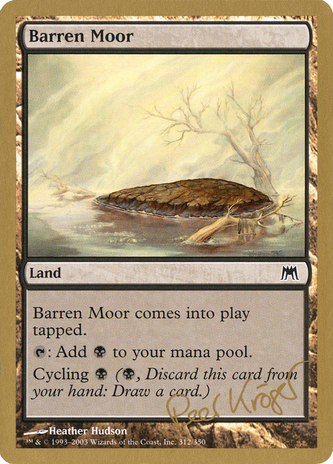 Barren Moor (Peer Kroger) [World Championship Decks 2003] | Gaming Infinity