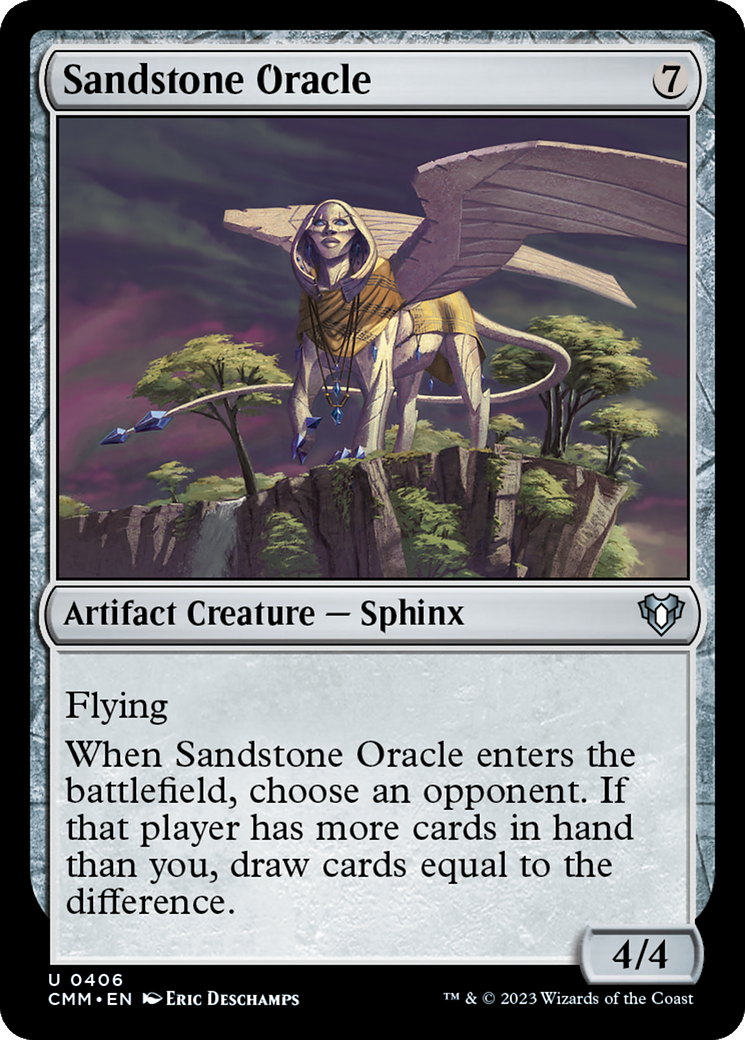 Sandstone Oracle [Commander Masters] | Gaming Infinity