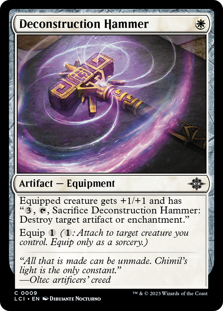 Deconstruction Hammer [The Lost Caverns of Ixalan] | Gaming Infinity